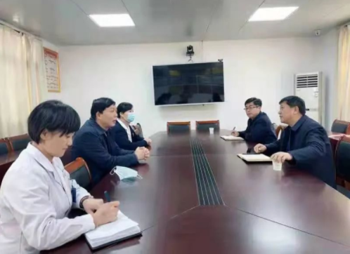 【济民 新闻】——田家庵区区长荣耀一行莅临我院开展“新春访万企、助力解难题”活动